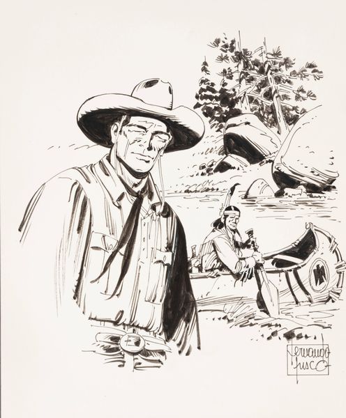 Fernando Fusco : Tex Willer  - Asta Maestri del Fumetto: Collezione Oliva - Associazione Nazionale - Case d'Asta italiane