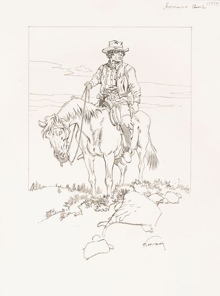 Hermann (Hermann Huppen) : Comanche  - Asta Maestri del Fumetto: Collezione Oliva - Associazione Nazionale - Case d'Asta italiane