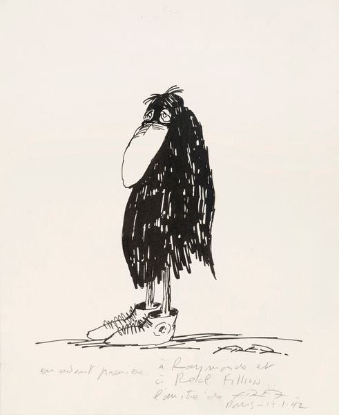 Fred (Frédéric Othon Théodore Aristidès) : L'Histoire du corbac aux baskets  - Asta Maestri del Fumetto: Collezione Oliva - Associazione Nazionale - Case d'Asta italiane