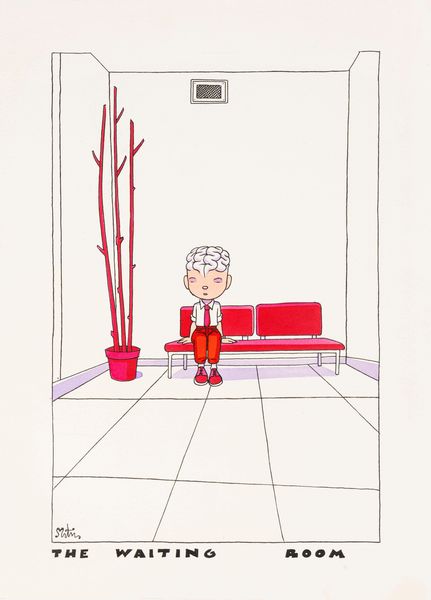 Miguel Angel Martín : The Waiting Room  - Asta Maestri del Fumetto: Collezione Oliva - Associazione Nazionale - Case d'Asta italiane