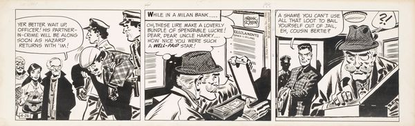 Frank Robbins : Johnny Hazard  - Asta Maestri del Fumetto: Collezione Oliva - Associazione Nazionale - Case d'Asta italiane