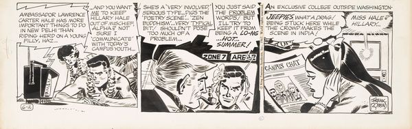 Frank Robbins : Johnny Hazard  - Asta Maestri del Fumetto: Collezione Oliva - Associazione Nazionale - Case d'Asta italiane