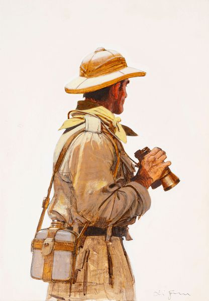 Aldo Di Gennaro : L'esploratore  - Asta Maestri del Fumetto: Collezione Oliva - Associazione Nazionale - Case d'Asta italiane