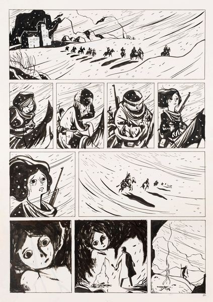 Alfred (Lionel Papagalli) : La disperazione della scimmia  - Asta Maestri del Fumetto: Collezione Oliva - Associazione Nazionale - Case d'Asta italiane