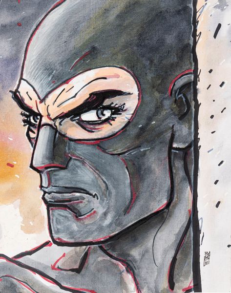 Stefano Babini : Diabolik  - Asta Maestri del Fumetto: Collezione Oliva - Associazione Nazionale - Case d'Asta italiane