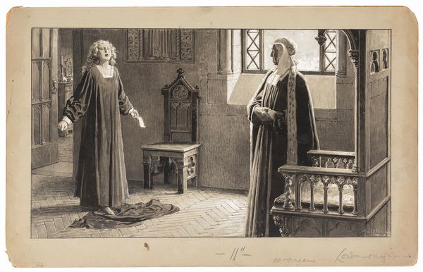 Fortunino Matania : Queen Matilda: Wife of Henry I  - Asta Maestri del Fumetto: Collezione Oliva - Associazione Nazionale - Case d'Asta italiane