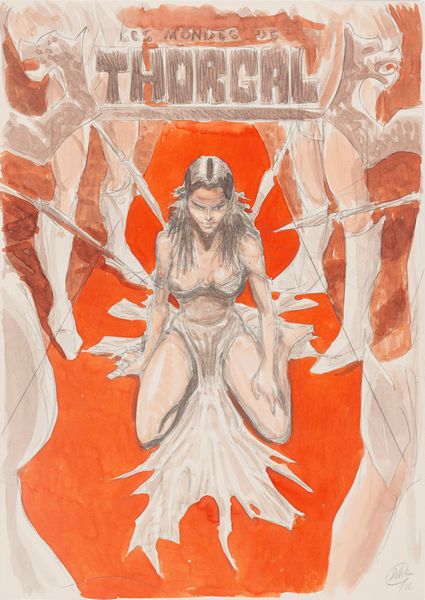 Giulio De Vita : Les mondes de Thorgal - La sentence des Walkyries  - Asta Maestri del Fumetto: Collezione Oliva - Associazione Nazionale - Case d'Asta italiane