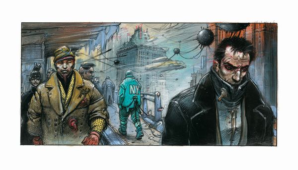 Enki Bilal : Le sommeil du monstre  - Asta Maestri del Fumetto: Collezione Oliva - Associazione Nazionale - Case d'Asta italiane