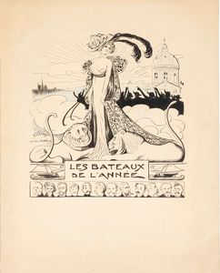 Lucien Métivet - Les bateaux de l'anne