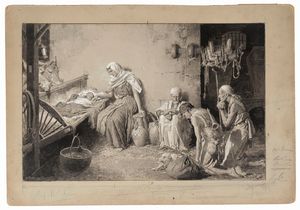 Fortunino Matania - The First Noel