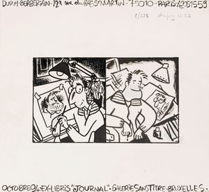 Philippe Dupuy & Charles Berberian - Ex-Libris - Journal d'un album