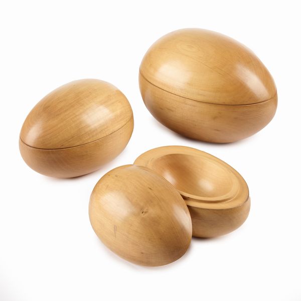 Bini tre scatole in legno  - Asta LA CASA DELL'ARCHITETTO Asta di Design - Associazione Nazionale - Case d'Asta italiane