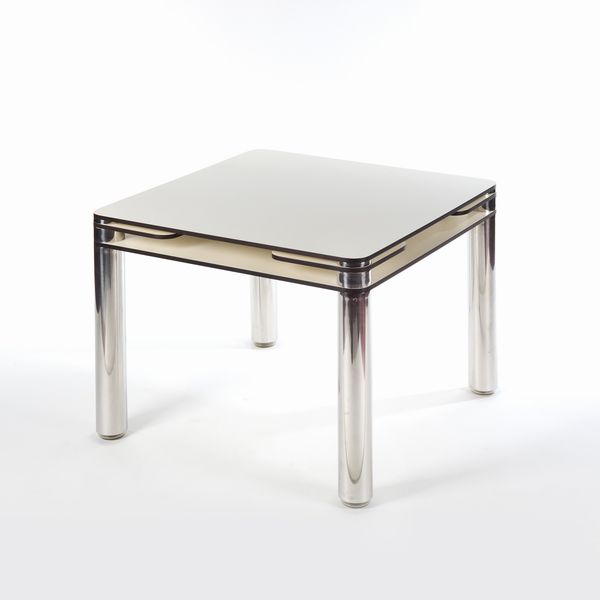 JOE COLOMBO : Tavolino Poker  - Asta LA CASA DELL'ARCHITETTO Asta di Design - Associazione Nazionale - Case d'Asta italiane