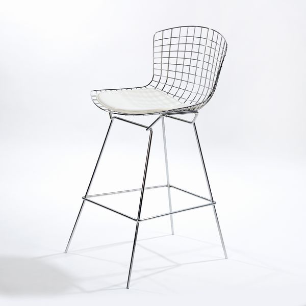 HARRY BERTOIA : Sgabello  - Asta LA CASA DELL'ARCHITETTO Asta di Design - Associazione Nazionale - Case d'Asta italiane