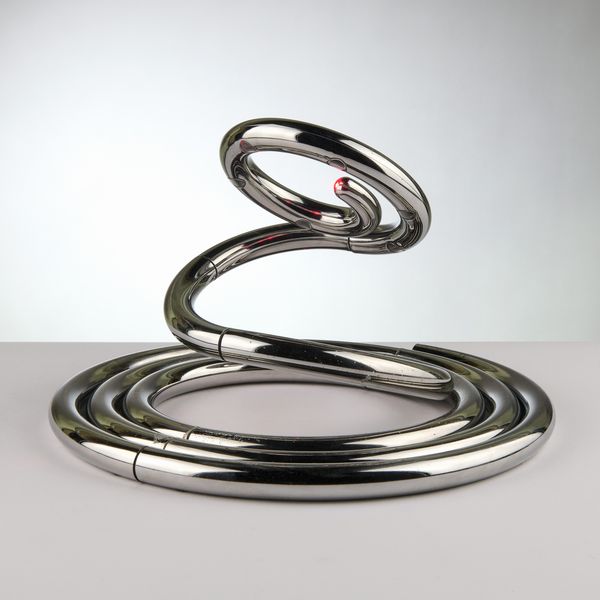 RON ARAD : Lampada da tavolo snodabile Pizzakobra  - Asta LA CASA DELL'ARCHITETTO Asta di Design - Associazione Nazionale - Case d'Asta italiane