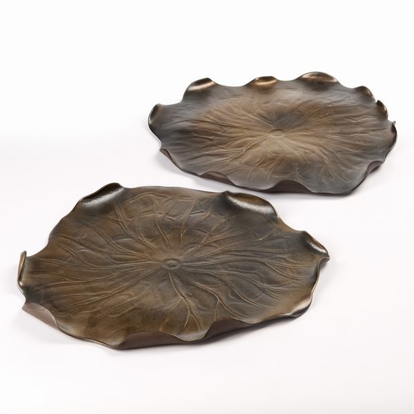 Coppia di centrotavola in ceramica  - Asta LA CASA DELL'ARCHITETTO Asta di Design - Associazione Nazionale - Case d'Asta italiane