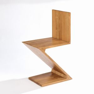 GERRIT THOMAS RIETVELD - Sedia Zig Zag