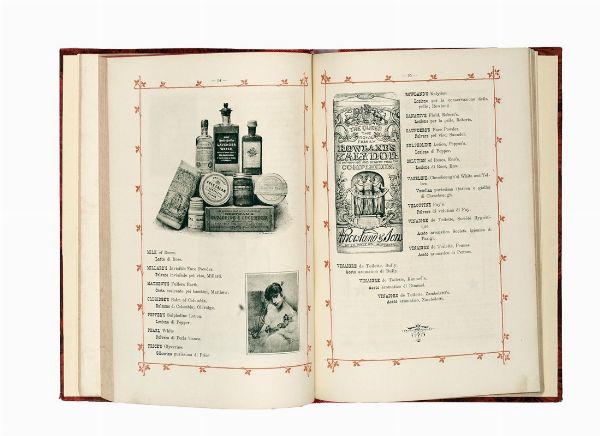 LODOVICO ZAMBELETTI : Catalogo della Farmacia Zambeletti.  - Asta Libri, autografi e manoscritti - Associazione Nazionale - Case d'Asta italiane