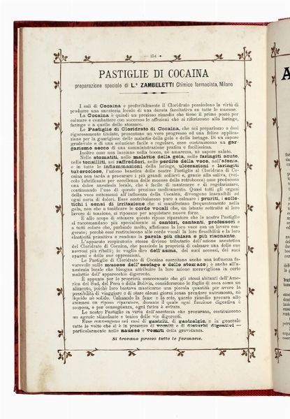 LODOVICO ZAMBELETTI : Catalogo della Farmacia Zambeletti.  - Asta Libri, autografi e manoscritti - Associazione Nazionale - Case d'Asta italiane