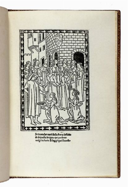 Ballatette del Magnifico Lorenzo De Medici et di messere Agnolo Politiani et di Bernardo Giaburlari et di molti altri...  - Asta Libri, autografi e manoscritti - Associazione Nazionale - Case d'Asta italiane