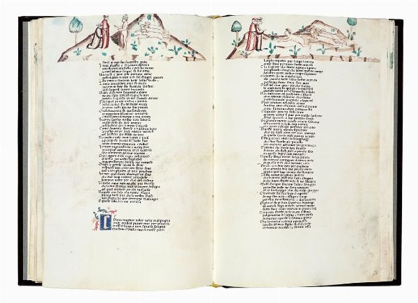 DANTE ALIGHIERI : Dante Estense. Ms a.R.4.8. (Ital. 474).  - Asta Libri, autografi e manoscritti - Associazione Nazionale - Case d'Asta italiane