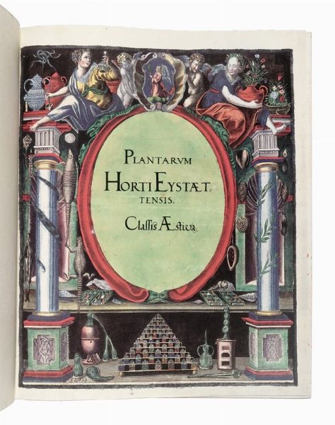 BASILIUS BESLER : Hortus Eystettensis.  - Asta Libri, autografi e manoscritti - Associazione Nazionale - Case d'Asta italiane