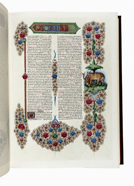 ADOLFO VENTURI : La Bibbia di Borso d'Este.  - Asta Libri, autografi e manoscritti - Associazione Nazionale - Case d'Asta italiane