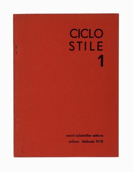 Vincenzo Agnetti : Ciclo Stile 1.  - Asta Libri, autografi e manoscritti - Associazione Nazionale - Case d'Asta italiane