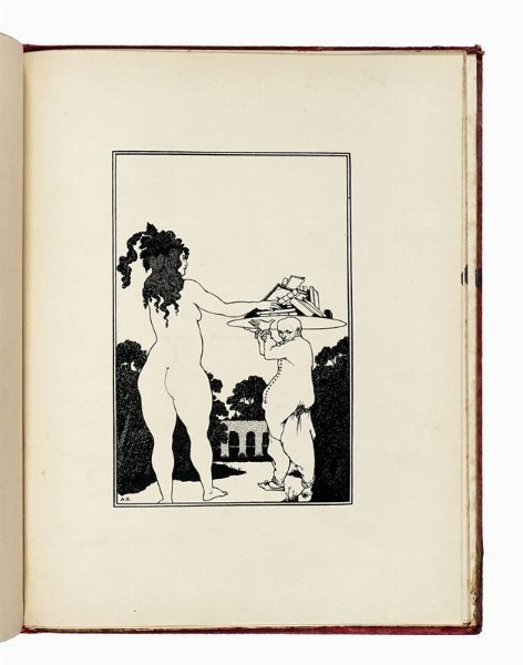 AUBREY BEARDSLEY : A Book of Fifty Drawings [...]. With an iconography by Aymer Vallance.  - Asta Libri, autografi e manoscritti - Associazione Nazionale - Case d'Asta italiane
