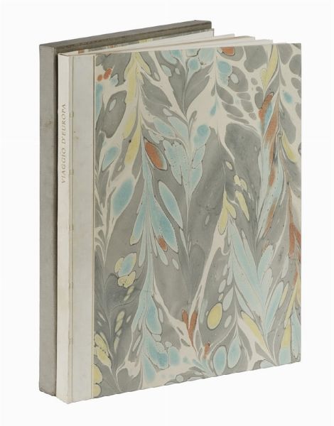 MASSIMO BONTEMPELLI : Viaggio d'Europa. Con litografie di Arturo Martini.  - Asta Libri, autografi e manoscritti - Associazione Nazionale - Case d'Asta italiane