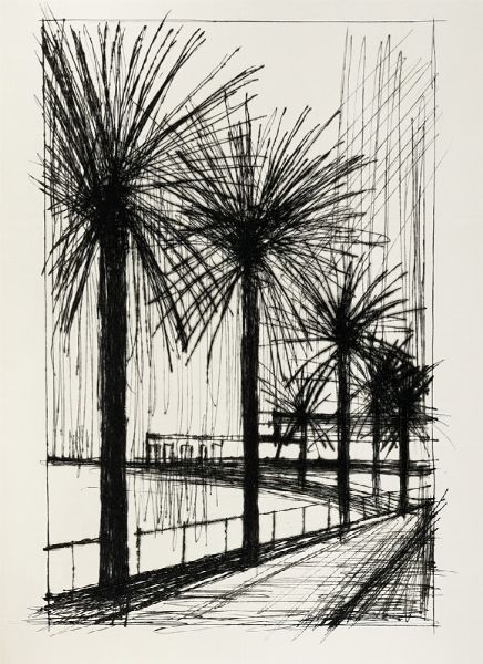 Bernard Buffet : Naples [...]. Gravures de Bernard Buffet.  - Asta Libri, autografi e manoscritti - Associazione Nazionale - Case d'Asta italiane