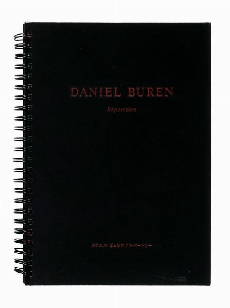 Daniel Buren : Rpertoire.  - Asta Libri, autografi e manoscritti - Associazione Nazionale - Case d'Asta italiane