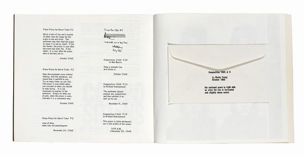 JOHN CAGE : An Anthology of chance operations.  - Asta Libri, autografi e manoscritti - Associazione Nazionale - Case d'Asta italiane