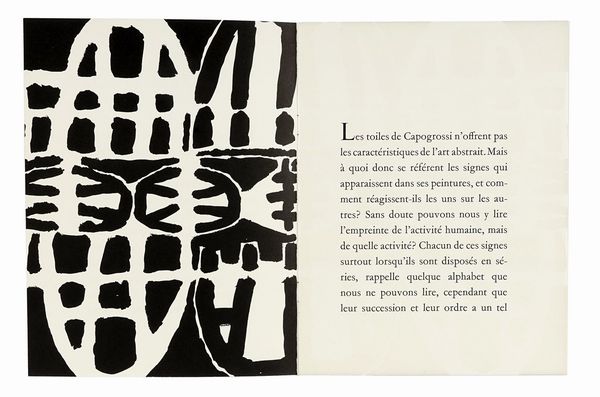 Giuseppe Capogrossi : Capogrossi - exposition du 3 au 27 mai 1961.  - Asta Libri, autografi e manoscritti - Associazione Nazionale - Case d'Asta italiane