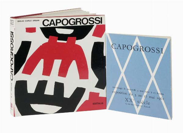 Giuseppe Capogrossi : Capogrossi - exposition du 3 au 27 mai 1961.  - Asta Libri, autografi e manoscritti - Associazione Nazionale - Case d'Asta italiane