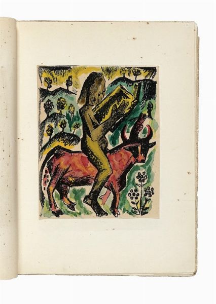 ELI [PSEUD. DI ZDANEVICH ILIA MIKHAILOVICH] EGANBYURI : Natalya Goncharova. Mikhail Larionov.  - Asta Libri, autografi e manoscritti - Associazione Nazionale - Case d'Asta italiane