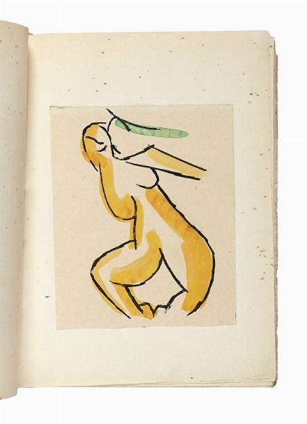 ELI [PSEUD. DI ZDANEVICH ILIA MIKHAILOVICH] EGANBYURI : Natalya Goncharova. Mikhail Larionov.  - Asta Libri, autografi e manoscritti - Associazione Nazionale - Case d'Asta italiane