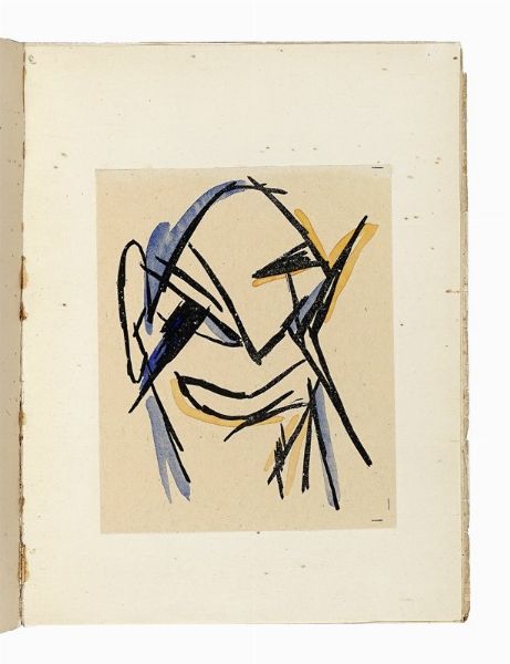 ELI [PSEUD. DI ZDANEVICH ILIA MIKHAILOVICH] EGANBYURI : Natalya Goncharova. Mikhail Larionov.  - Asta Libri, autografi e manoscritti - Associazione Nazionale - Case d'Asta italiane