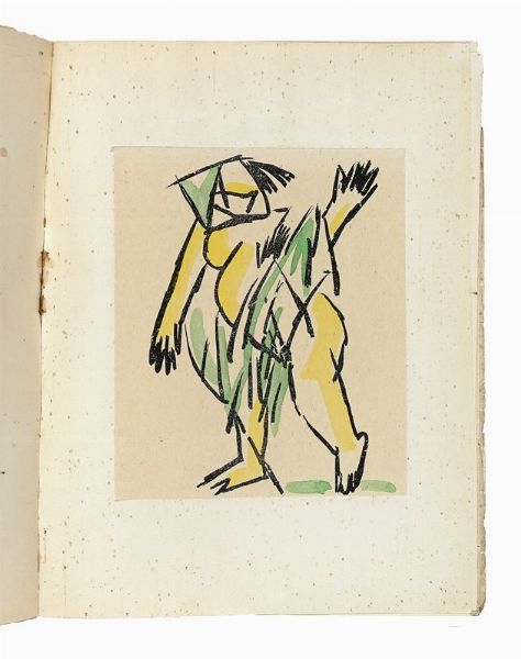 ELI [PSEUD. DI ZDANEVICH ILIA MIKHAILOVICH] EGANBYURI : Natalya Goncharova. Mikhail Larionov.  - Asta Libri, autografi e manoscritti - Associazione Nazionale - Case d'Asta italiane