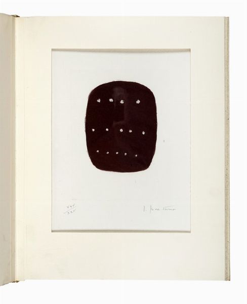 LUCIO FONTANA : Dix eaux-fortes. Illustres par Alain Jouffroy. L'pe dans l'eau. En hommage  Lucio Fontana.  - Asta Libri, autografi e manoscritti - Associazione Nazionale - Case d'Asta italiane
