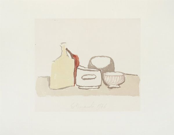 Giorgio Morandi : 50 acquarelli di Giorgio Morandi.  - Asta Libri, autografi e manoscritti - Associazione Nazionale - Case d'Asta italiane