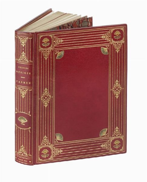 PROSPER MÉRIMÉE : Carmen [...]. Illustrations de Alexandre Lunois.  - Asta Libri, autografi e manoscritti - Associazione Nazionale - Case d'Asta italiane