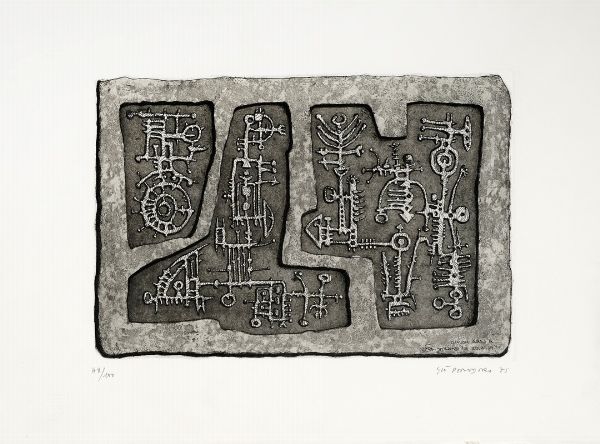 Ezra Pound : Manifesto sculturale. Con una incisione originale e un ricordo di Gio Pomodoro.  - Asta Libri, autografi e manoscritti - Associazione Nazionale - Case d'Asta italiane