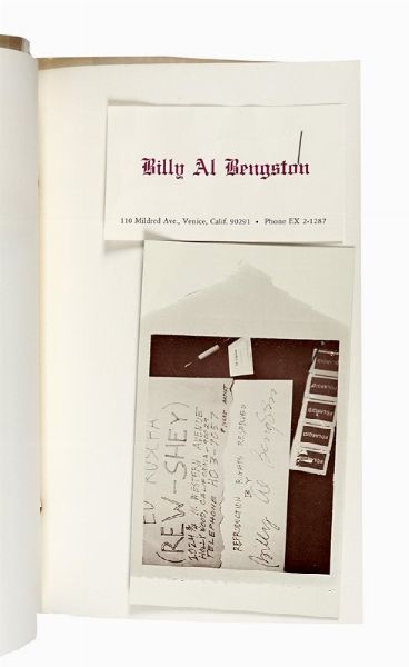 Edward Ruscha : Business Cards.  - Asta Libri, autografi e manoscritti - Associazione Nazionale - Case d'Asta italiane