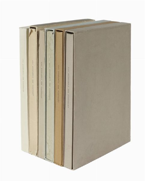 GIUSEPPE SANTOMASO : Antologia del Campiello. Annate 1967, 1968, 1969, 1970, 1972 e 1973, in brossura editoriale.  - Asta Libri, autografi e manoscritti - Associazione Nazionale - Case d'Asta italiane