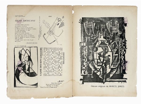 TRISTAN TZARA : Dada 3.  - Asta Libri, autografi e manoscritti - Associazione Nazionale - Case d'Asta italiane