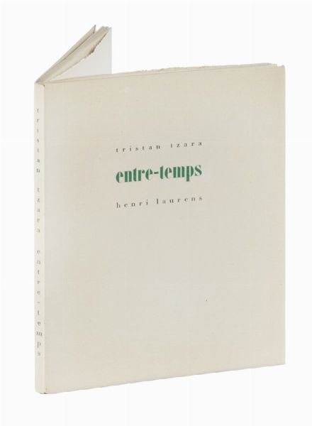 TRISTAN TZARA : Entre-temps.  - Asta Libri, autografi e manoscritti - Associazione Nazionale - Case d'Asta italiane