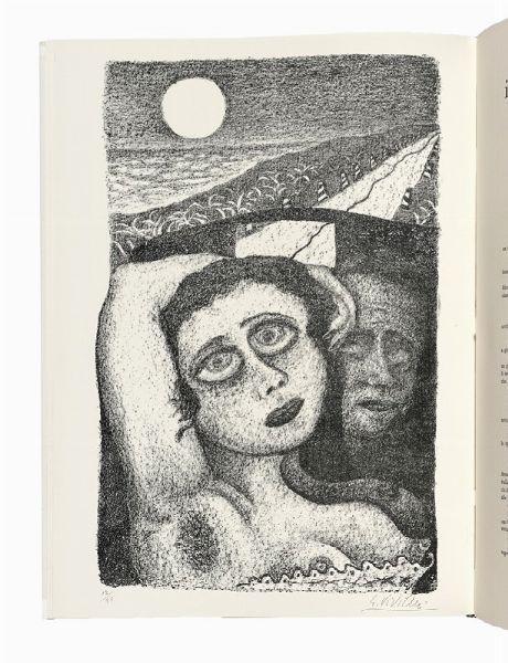 Giuseppe Viviani : 6 prose, 7 litografie, 2 acqueforti.  - Asta Libri, autografi e manoscritti - Associazione Nazionale - Case d'Asta italiane