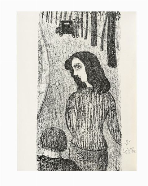 Giuseppe Viviani : 6 prose, 7 litografie, 2 acqueforti.  - Asta Libri, autografi e manoscritti - Associazione Nazionale - Case d'Asta italiane