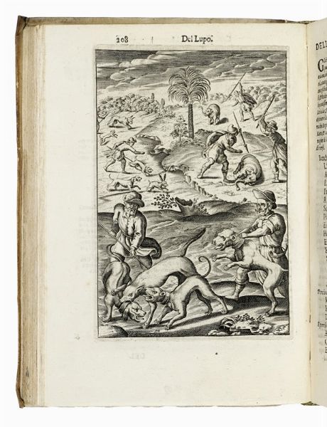 EUGENIO RAIMONDI : Delle caccie [...] libri quattro aggiuntovi 'n questa nuova 'mpressione altre caccie che sperse in altri libri andavano.  - Asta Libri, autografi e manoscritti - Associazione Nazionale - Case d'Asta italiane